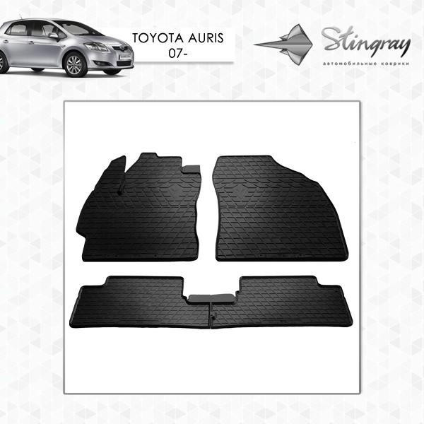Купити Автоковрики Stingray Toyota Toyota Auris (E150) '07- 4 шт Чорние (1022324)