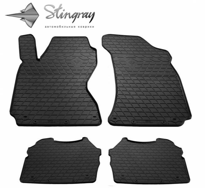 Купити Автоковрики Stingray Skoda Skoda Superb 1 4 шт Чорние (1020224)