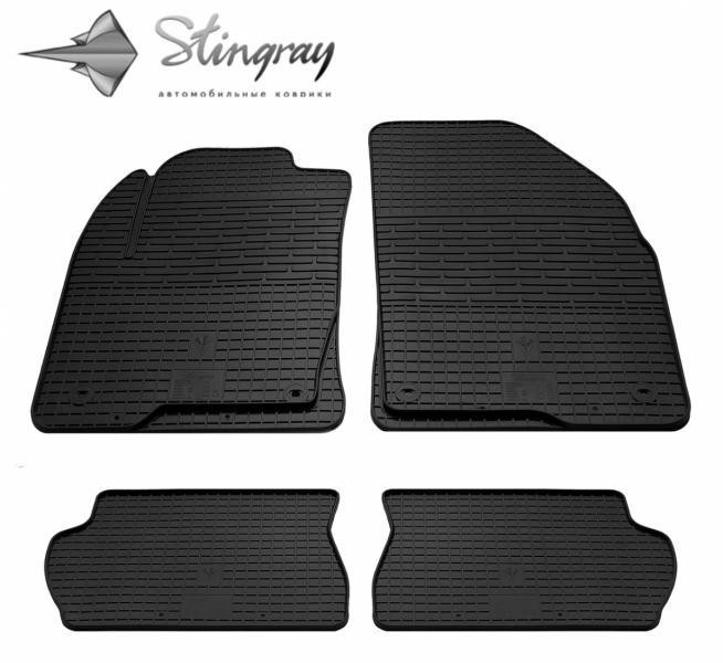 Купити Автоковрики Stingray Ford Ford Fiesta 2002-2009 4 шт Чорние (1007084)