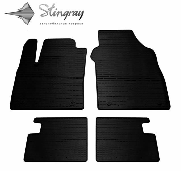 Купити Автоковрики Stingray Fiat Fiat 500 2007- 4 шт Чорние (1006064)