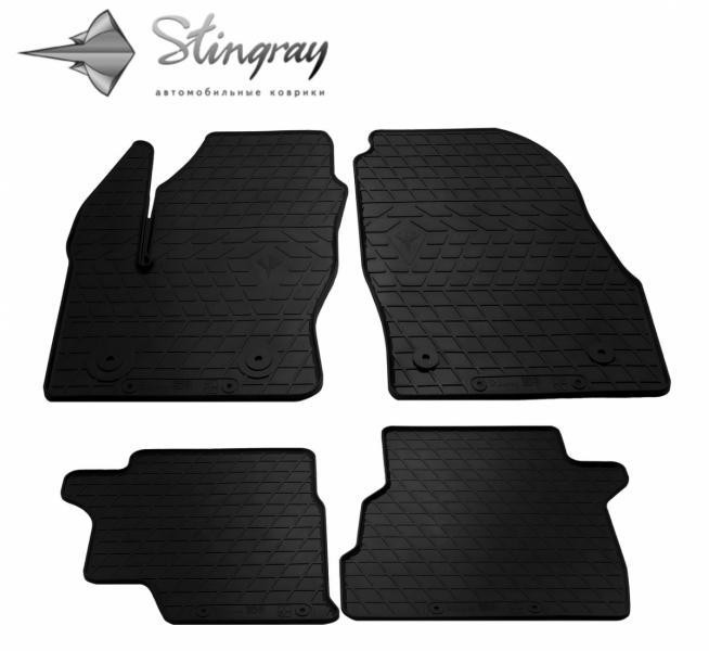 Купити Автоковрики Stingray Ford Ford Connect 2003-2013 4 шт Чорние (1007144)