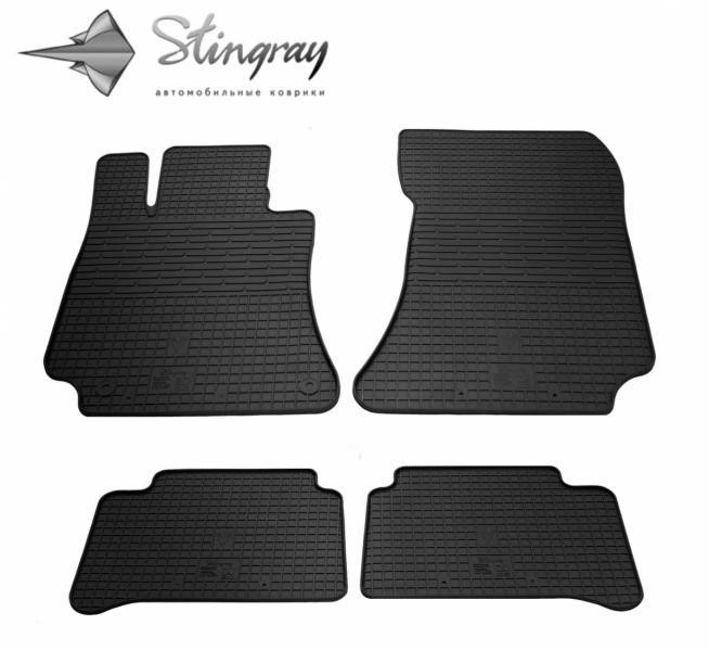 Купити Автоковрики Stingray Mercedes  Mercedes Benz E-Klasse (W212) 2009-2016 4 шт Чорние (1012124)