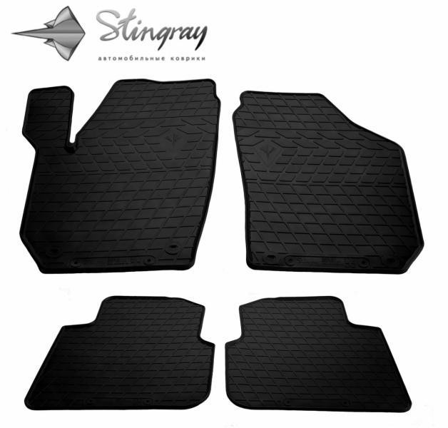 Купити Автоковрики Stingray Skoda Skoda Roomster 2006-2015 4 шт Чорние (1020214)