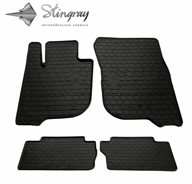 Купити Автоковрики Stingray Mitsubishi Mitsubishi Pajero Sport 2015- 4 шт Чорние (1013094)