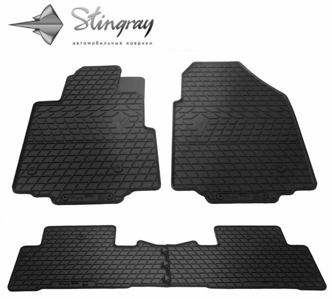 Купити Автоковрики Stingray Honda Honda Pilot 2008-2015 4 шт Чорние (1008084)