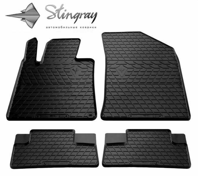 Купити Автоковрики Stingray Peugeot Peugeot 508 2010-2017 4 шт Чорние (1016074)