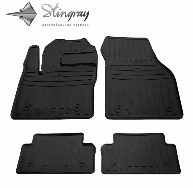 Купити Автоковрики Stingray Jaguar Jaguar E-Pace 2017- 4 шт Чорние (1049024)