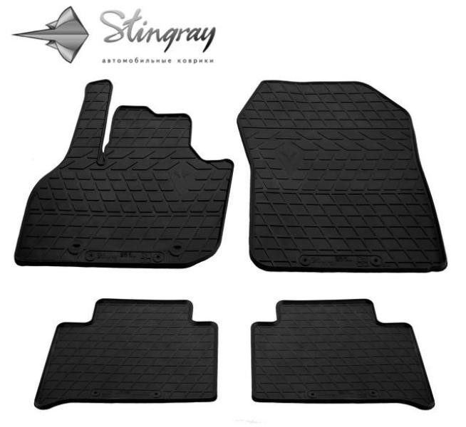 Купити Автоковрики Stingray Renault Renault Zoe 2013- 4 шт Чорние (1018294)