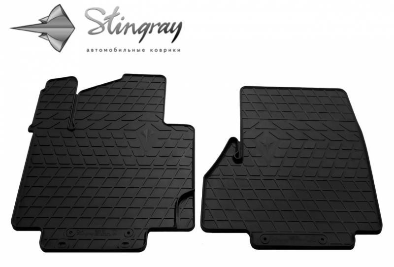 Купити Автоковрики Stingray Nissan Nissan NV200 2014- 2 шт Чорние (1014272)