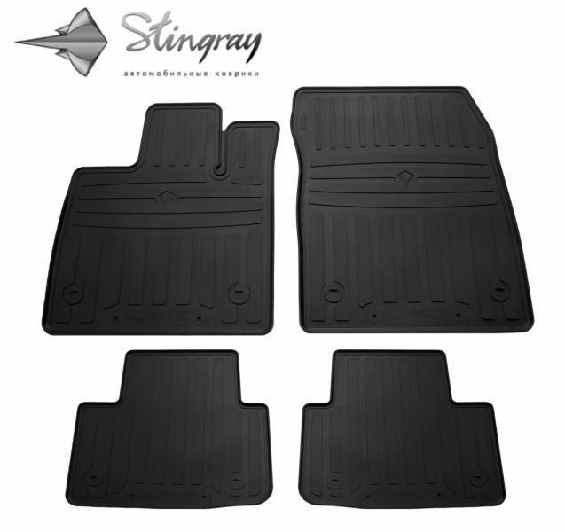 Купити Автоковрики Stingray Jaguar Jaguar I-Pace 2018- 4 шт Чорние (1049044)
