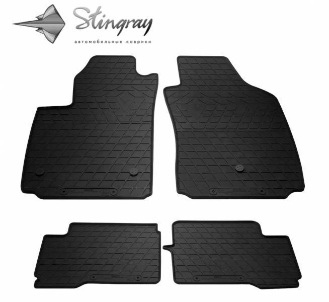 Купить Автоковрики Stingray Fiat Fiat 500 electric 2012- 4 шт Чорние (1006194)