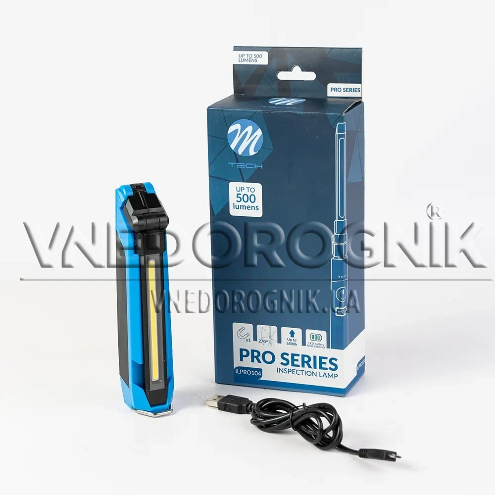 Купить Фонарь M-TECH 5W COB +1 LED Osram