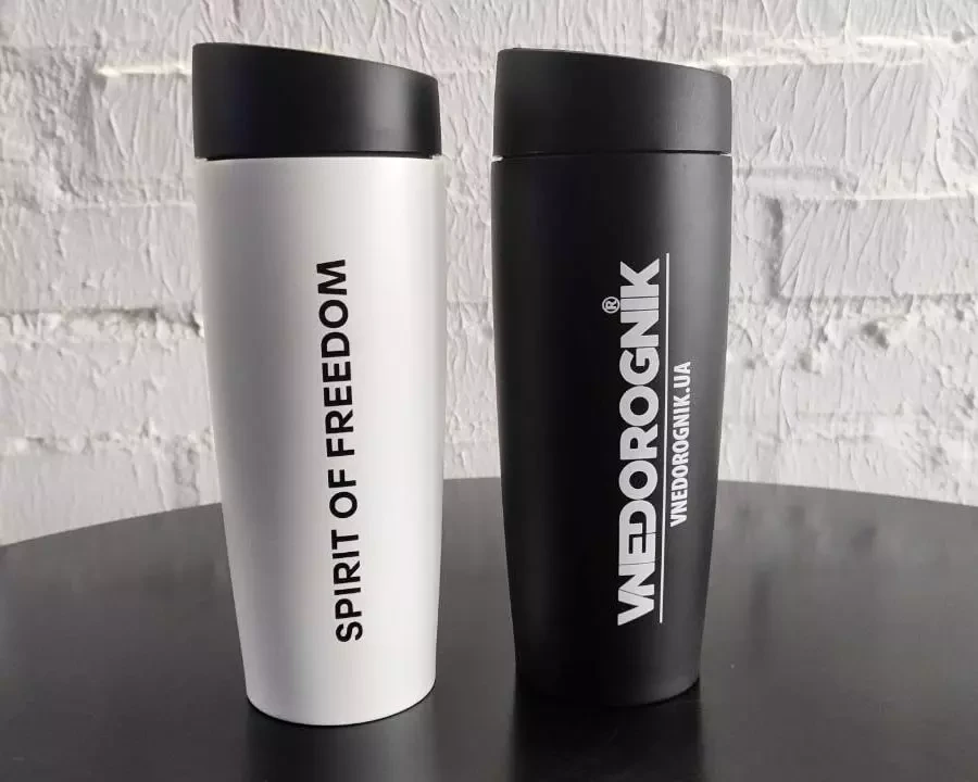 Купить Термокружка Vnedorognik White