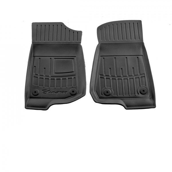Купить Автоковрики Stingray Jeep Jeep Wrangler (JL) 2018- 2 шт Чорние (5046072)