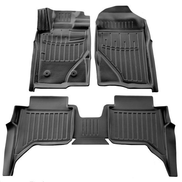 Купити Автоковрики Stingray Ford Ford Ranger (P703) (2022-) 5 шт Чорние (5007245)