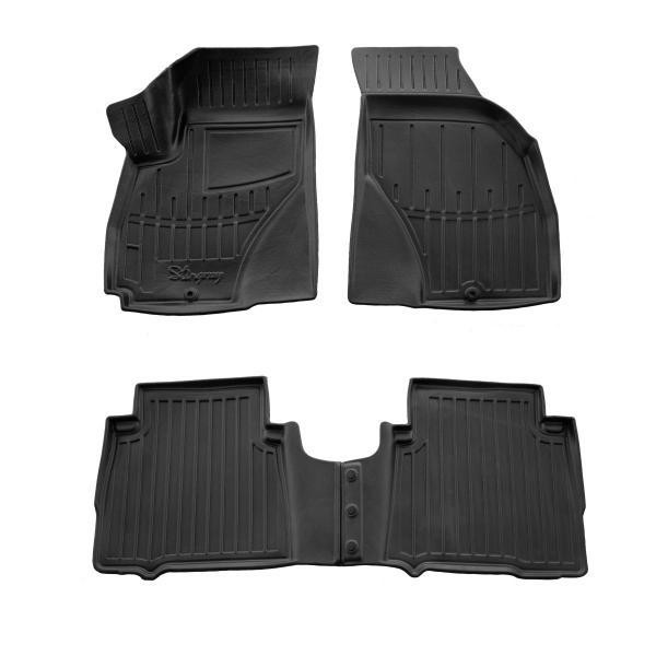 Купити Автоковрики Stingray Hyundai Hyundai Santa Fe I (2001-2006) 4 шт Чорние (5009464)