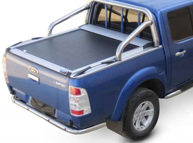 Buy Roll for Ford Ranger 2007-2011 (Double Cab, OEM Roll Bar & Ladder Rack) Silver