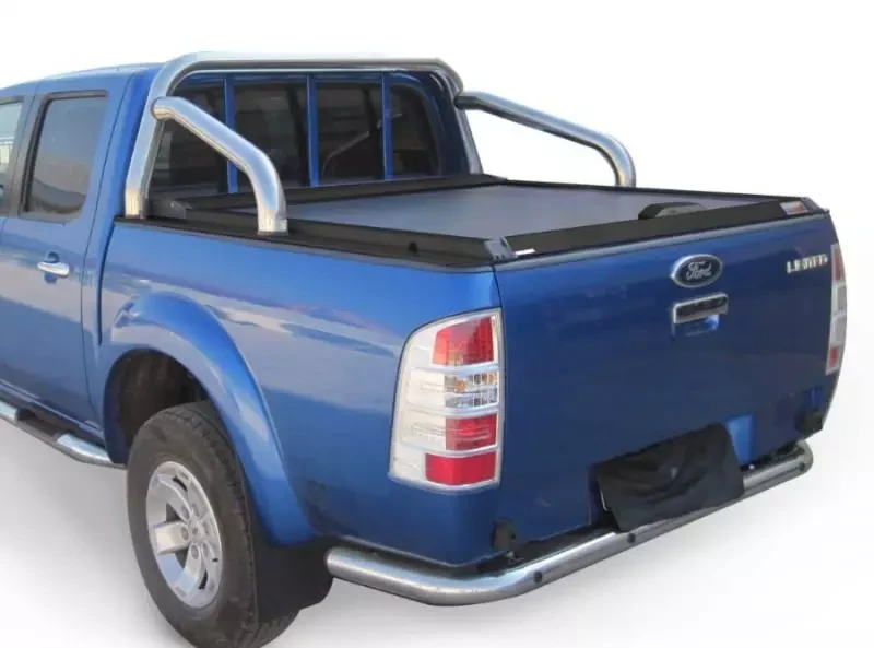 Buy Roll for Ford Ranger 2007-2011 (Double Cab, OEM Roll Bar & Ladder Rack) Matte black