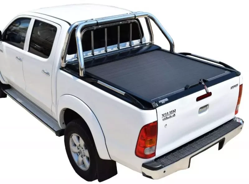 Купити Ролет для Toyota Hilux (Vigo) 2005-2016 (double cab) матовий чорний