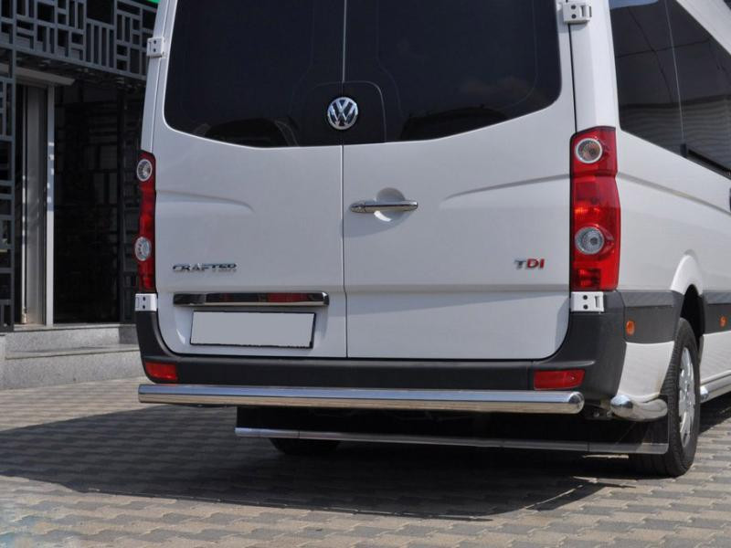Купить Задняя дуга AK002 (нерж) для Volkswagen Crafter 2006-2016 гг