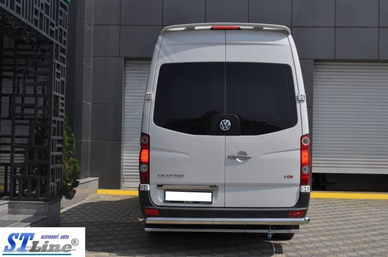 Купить Задняя дуга AK002 (нерж) для Volkswagen Crafter 2006-2016 гг
