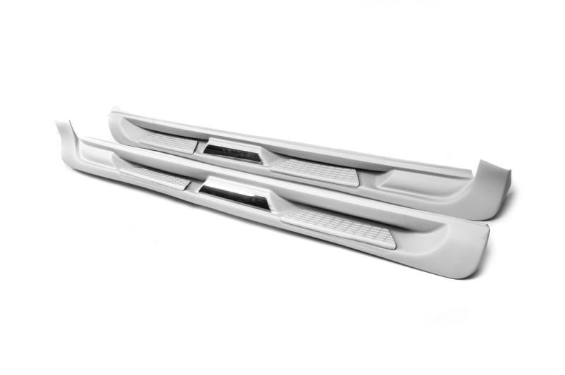 Купить Боковые пороги Sorento тип (под покраску) для Fiat Doblo I 2001-2005 гг