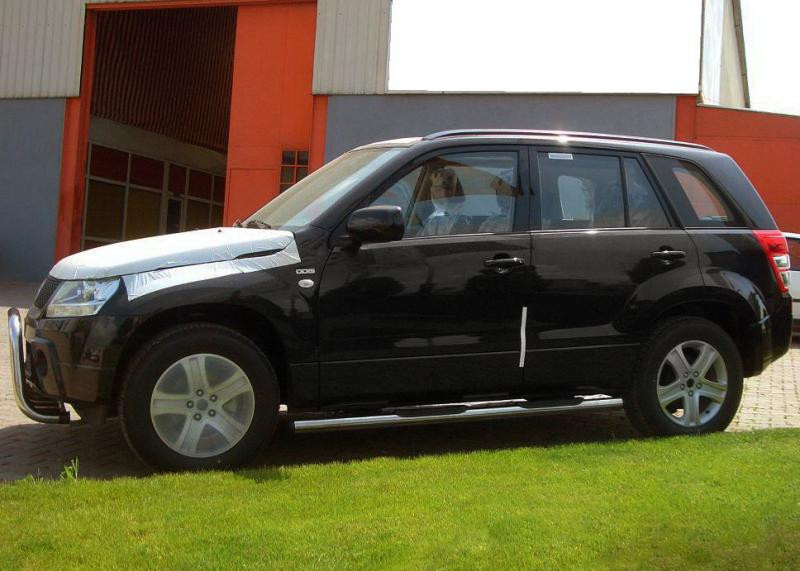 Купити Бічні труби (2 шт., нерж) для Suzuki Grand Vitara 2005-2017 рр