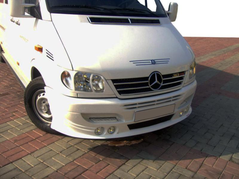Купити Передній бампер 4 фари для Mercedes Sprinter W901/902/903/904/905 1995-2006 рр