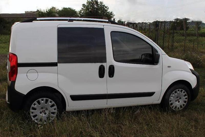 Купити Рейлінги, колір Хром Пластикові ніжки для Fiat Fiorino/Qubo