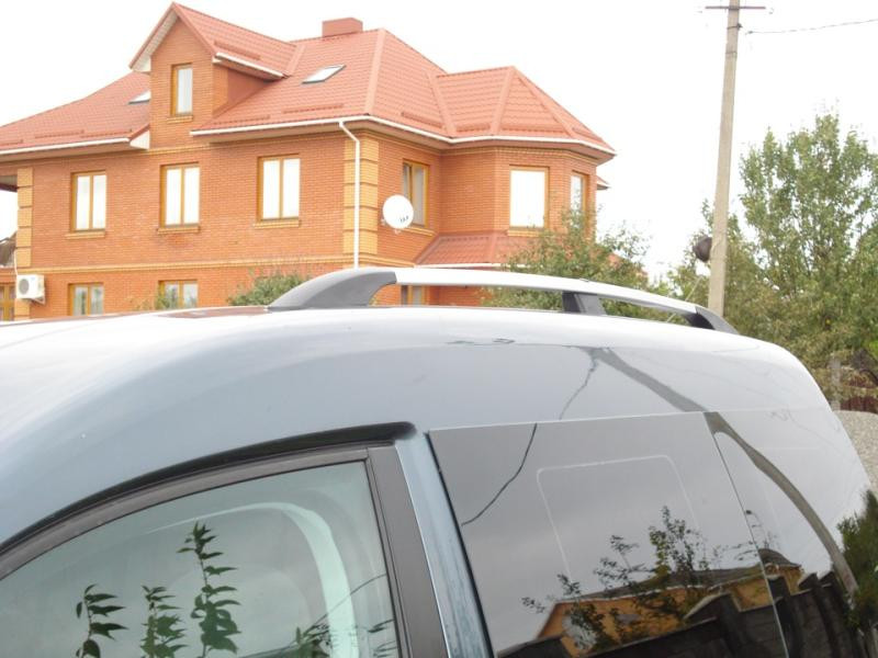 Купити Рейлінги хром Станд. база, Пластикові ніжки для Volkswagen Caddy 2015-2020 рр