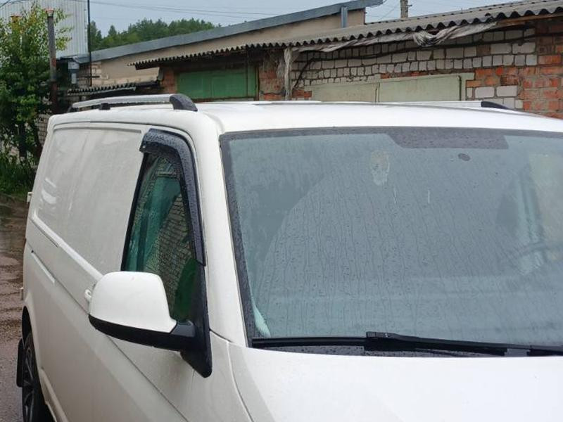 Купити Рейлінги Хром Коротка база, Пластикові ніжки для Volkswagen T6