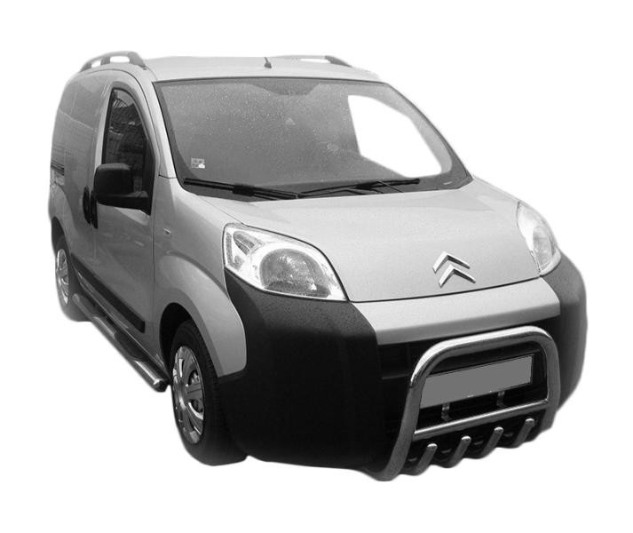 Купити Кенгурятник QT006 (нерж) для Peugeot Bipper
