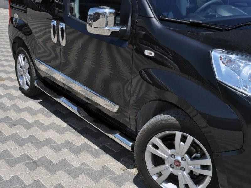 Купити Бічні труби (2 шт., нерж) для Peugeot Bipper