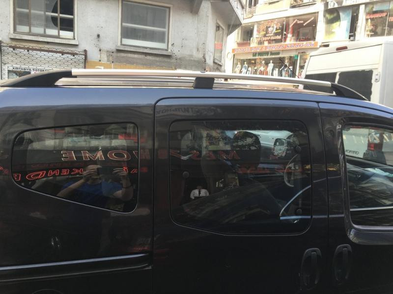 Купити Рейлінги ХРОМ Чавунні ніжки для Peugeot Bipper