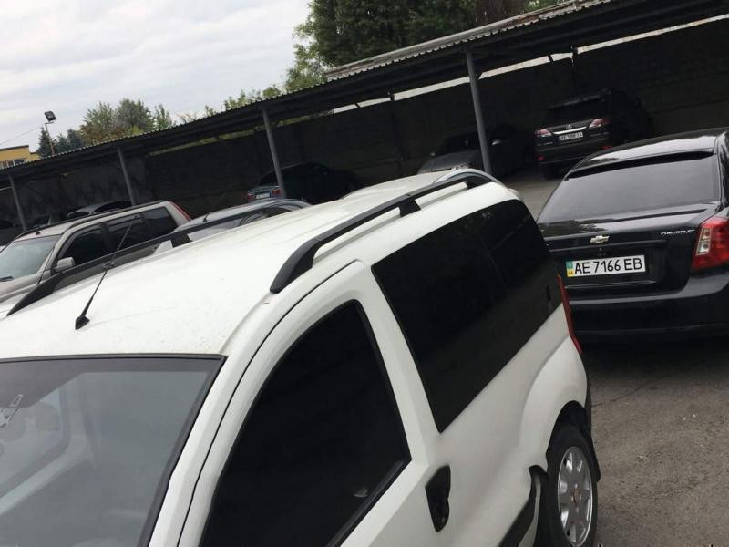 Купити Рейлінги Чорні Пластикові ніжки для Peugeot Bipper