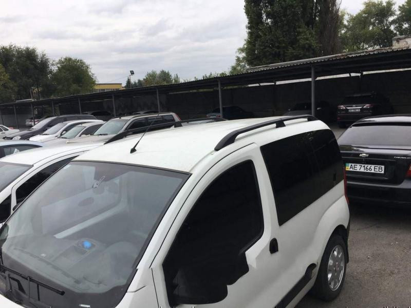 Купити Рейлінги Чорні Пластикові ніжки для Peugeot Bipper