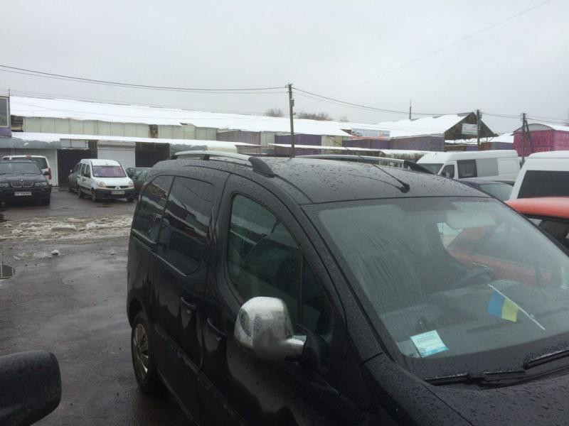 Купити Рейлінги ХРОМ Чавунні ніжки для Peugeot Partner Tepee 2008-2018 рр