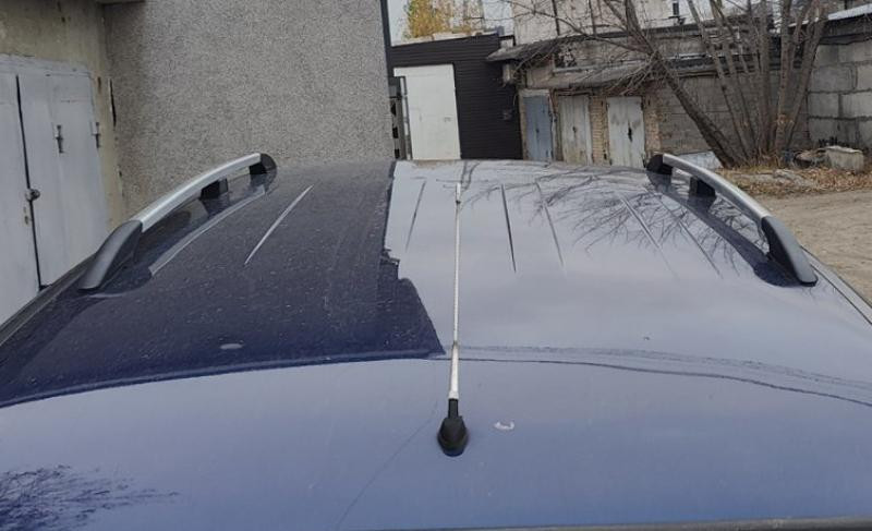 Купити Рейлінги Хром Металеві ніжки для Fiat Doblo I 2001-2005 рр