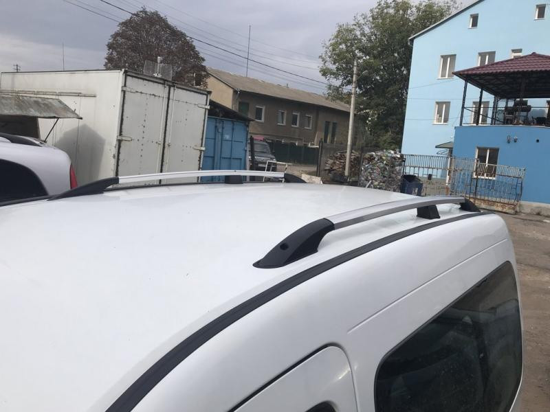 Купить Рейлинги Хром Стандартная база, Чугунные ножки для Renault Kangoo 1998-2008 гг