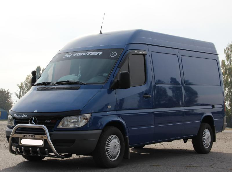 Купить Кенгурятник WT004 (нерж.) для Mercedes Sprinter W901/902/903/904/905 1995-2006 гг