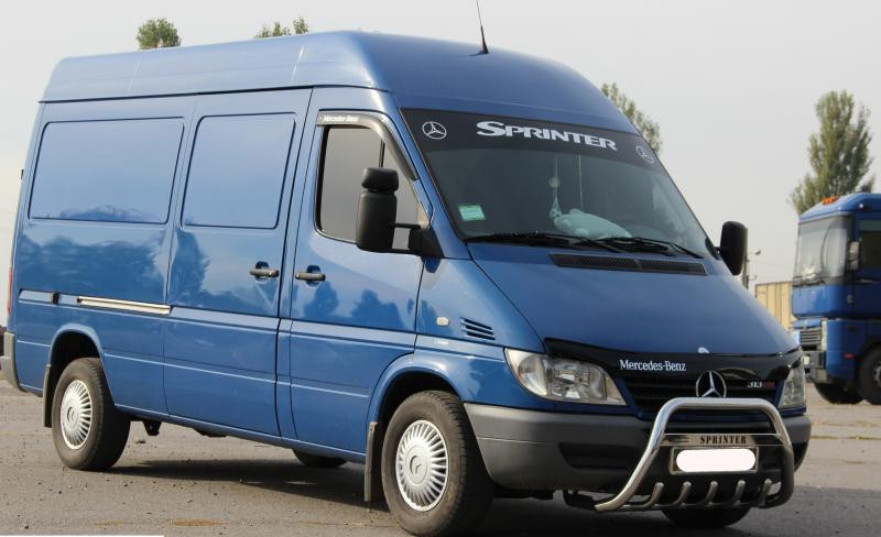Купить Кенгурятник WT004 (нерж.) для Mercedes Sprinter W901/902/903/904/905 1995-2006 гг