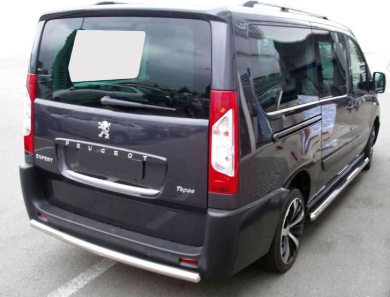 Купити Задня дуга AK002 (нерж.) для Peugeot Expert 2007-2016 рр