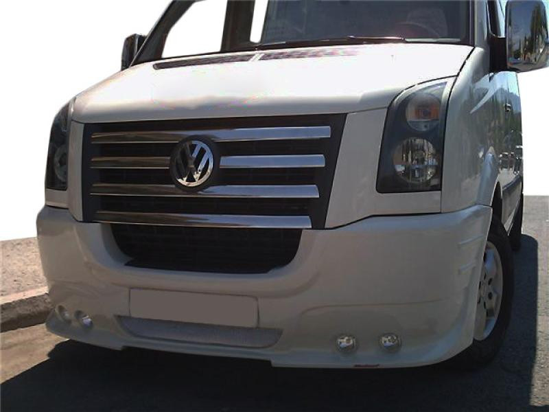 Купити Передній бампер 4 фари (під фарбування) для Volkswagen Crafter 2006-2016 рр
