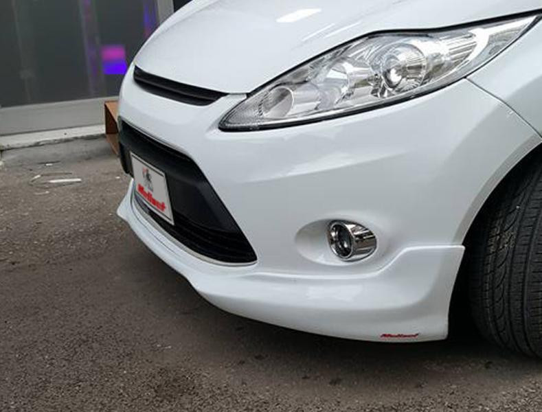 Купити Накладка на передній бампер 2008-2013 (під фарбування) для Ford Fiesta рр