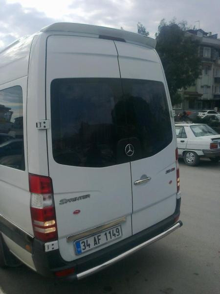 Купити Спойлер Anatomik (вузька модель, під фарбування) для Mercedes Sprinter W907/W910 2018- рр