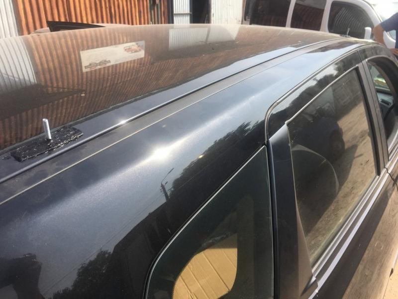 Купити Рейлінги чорні (пласт. Ніжки.) Металеві ніжки для Nissan Qashqai 2010-2014рр