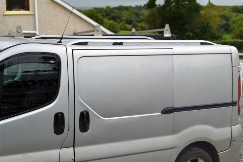 Купити Рейлінг Skyport (сірі) Коротка база для Opel Vivaro 2001-2015 рр