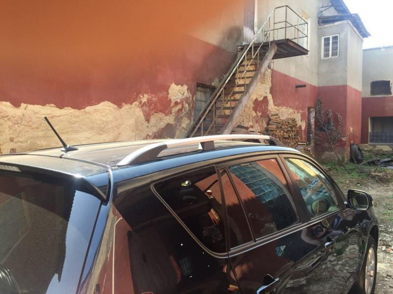 Купити Рейлінги Хром Турецькі Коротка база, Пластикові ніжки для Toyota Rav 4 2006-2013 рр