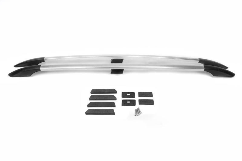 Купити Рейлінги Хром Турецькі Коротка база, Пластикові ніжки для Toyota Rav 4 2006-2013 рр