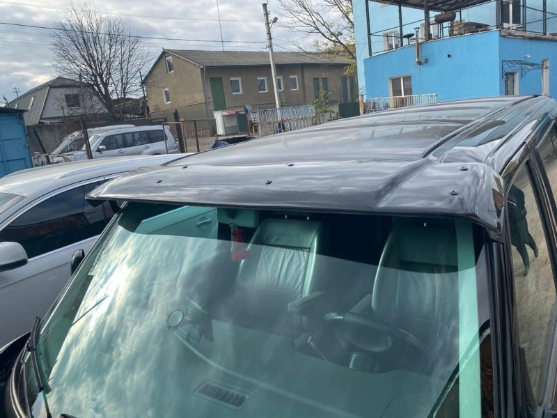 Купить Козырек на лобовое стекло (черный глянец, 5мм) для Volkswagen T4 Caravelle/Multivan